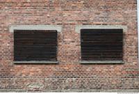 Auschwitz concentration camp window 0003